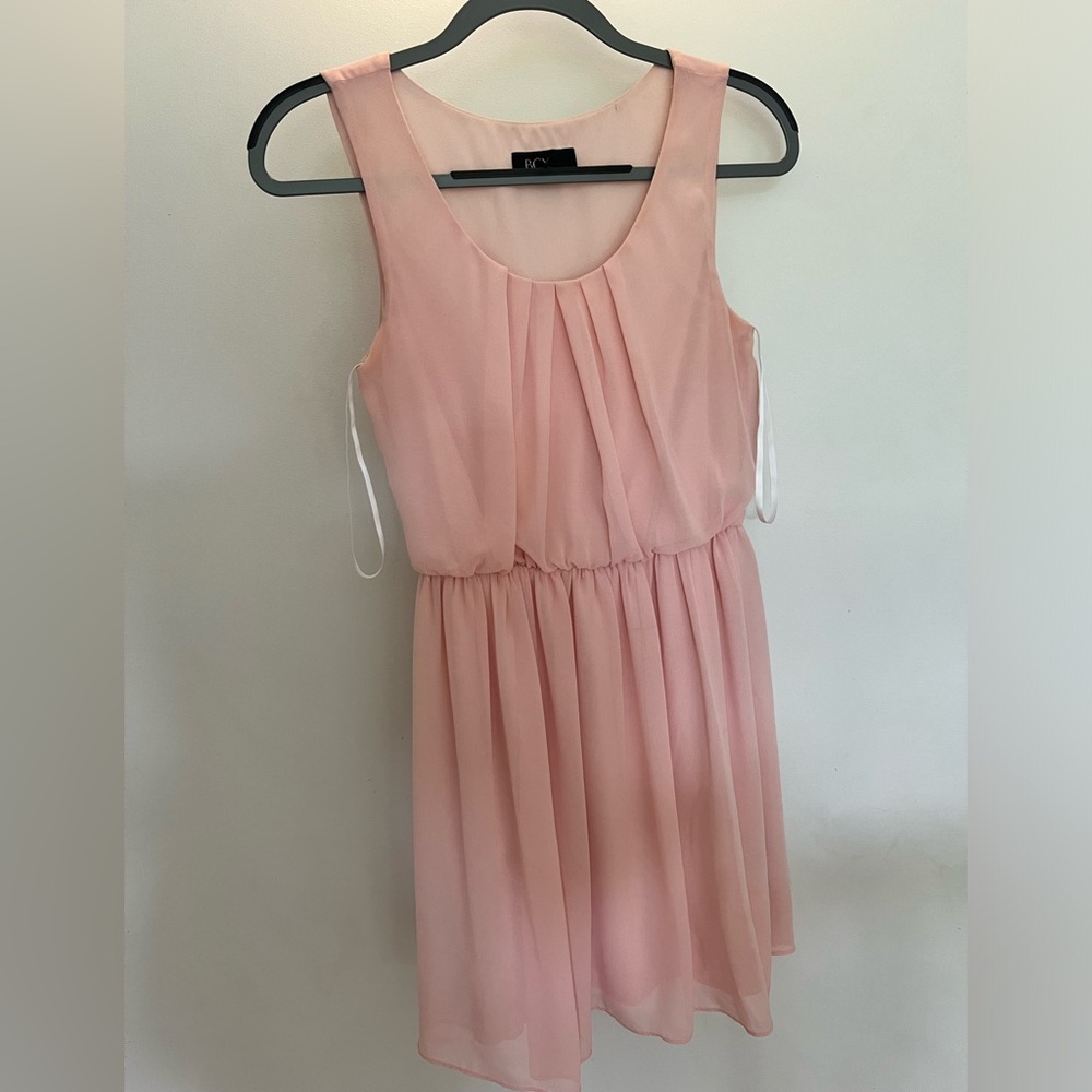 BCX Pink Knee Length Dress